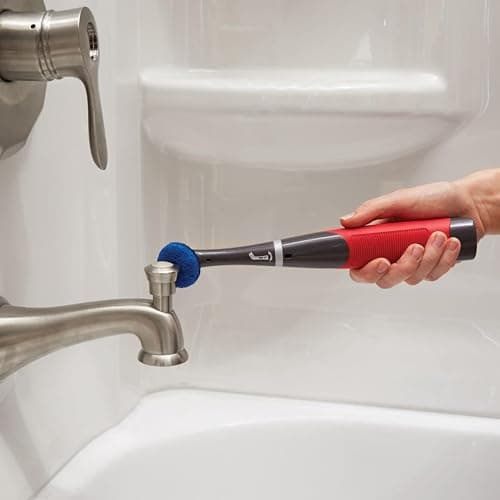 Rubbermaid Reveal Power Scrubber Attachable Scouring & XL Brush Head, for Cordless Electric Battery Powered Scrub Brush, Ideal for Kitchen/Stovetop/Dish/Silverware/Utensils/Appliances thumbnail 7