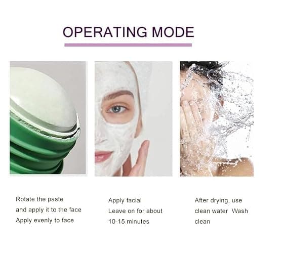 Green Mask Stick for Face, Blackhead Remover with Green Tea Extract, Deep Pore Cleansing, Moisturizing, Skin Brightening for All Skin Types of Men and Women (Pack of 1) - Pack of 1 thumbnail 6