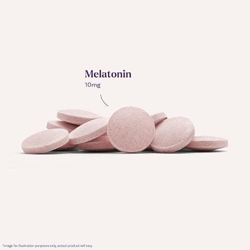 Natrol Melatonin 10 mg Fast Dissolve Tablets, Strawberry, 100 Count | Sleep Support for Adults, for Occasional Sleeplessness, No Water Needed, 100% Drug-Free, Non-Habit Forming thumbnail 3