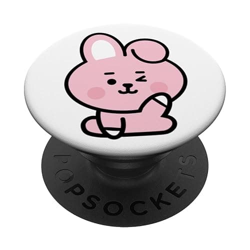 K-Pop Fan Design Cute K-Drama Aesthetic for Korean Music PopSockets Adhesive PopGrip - Image 1