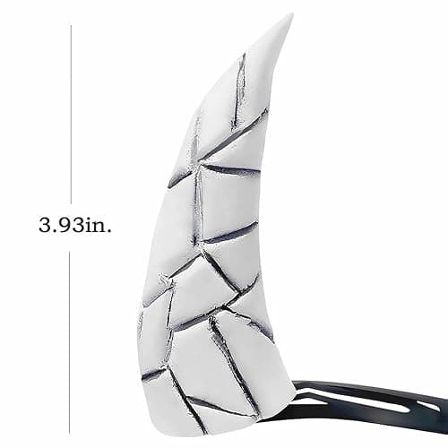 Kamado Nezuko Cosplay Horn Costume Tattoo Anime Teeth Cosplay Costume Props Accessories thumbnail 2