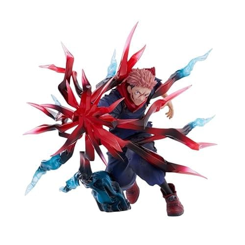 SEGA-Luminasta Jujutsu Kaisen Yuji Itadori Black Flash Figure - Image 1