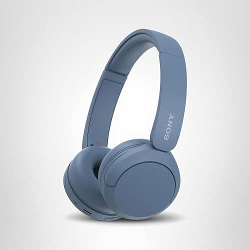 Sony WH-CH520 Wireless Headphones Bluetooth On-Ear Headset with Microphone and up to 50 Hours Battery Life with Quick Charging, Blue thumbnail 11
