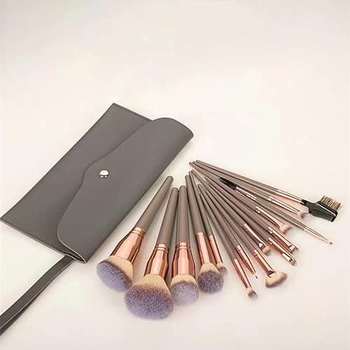 15pcs Professional Makeup Brushes Set Bag Foundation Eyelash Eyebrow Eyeshadow Cosmetic Make Up Tool Makeup Brush Tool Set Christmas, Halloween, Thanksgiving Gifts thumbnail 2