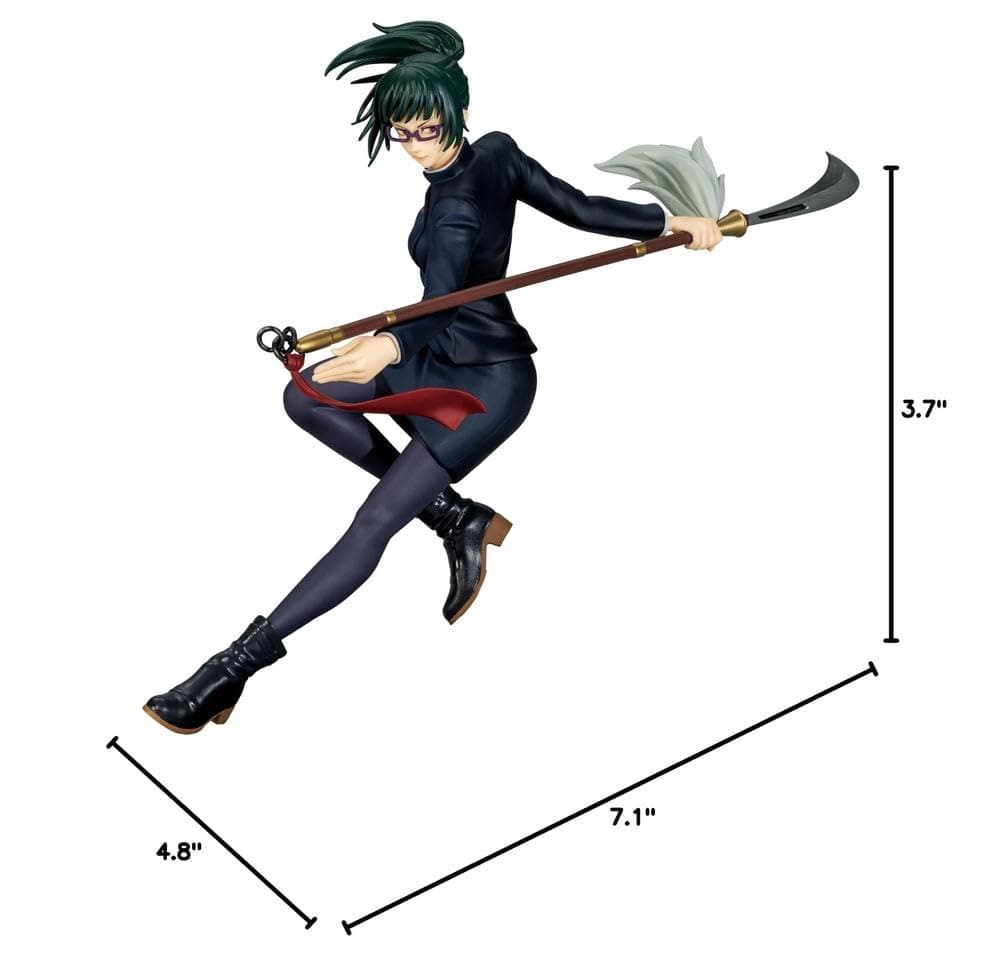 Banpresto Figure Maki Zenin Jujustsu Kaisen 15 cm thumbnail 4