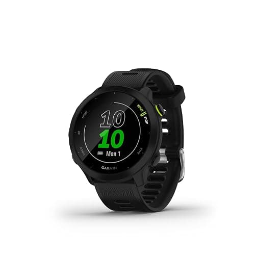 Garmin Forerunner 55, GPS Running Watch with Daily Suggested Workouts, Up to 2 Weeks of Battery Life, Black - 010-02562-00 - Image 1