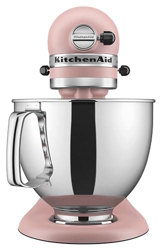 KitchenAid Artisan Series 5-Quart Tilt-Head Stand Mixer, Matte Dried Rose, KSM150PSDR thumbnail 3