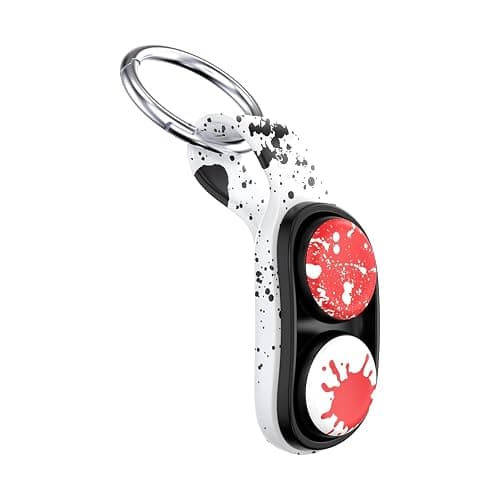 PopSockets PopPuck – Magnetic Fidget Toy for Adults & Kids, Trick Magnet, Sensory Toy for Stress Relief & Focus - Dalmatian - Image 1