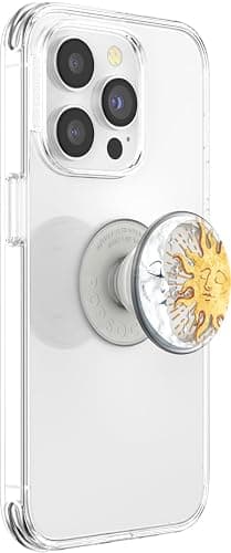 PopSockets Plant-Based Phone Grip with Expanding Kickstand, Adhesive Grip, Eco-Friendly - Sun and Moon thumbnail 2
