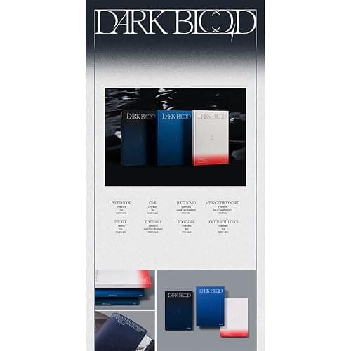ENHYPEN - 4th Mini Album Dark Blood CD (Half ver.) thumbnail 2