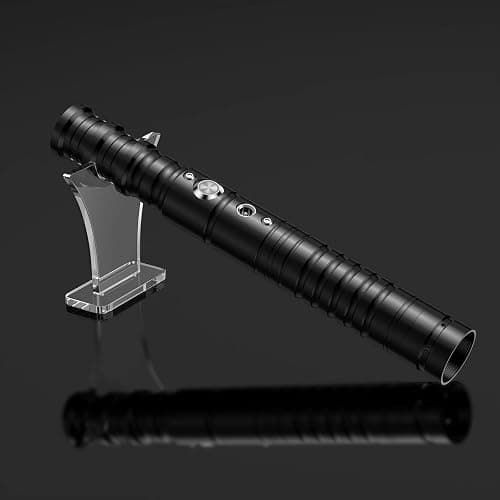 RGB Lightsaber Kids,Smooth Swing Light Saber with Sound Effects,7 Colors Aluminum Hilt LED Light Sword,Rechargeable Lightsaber for Halloween Cosplay Party Birthday Gift for Boys Girls Age 3+ thumbnail 4