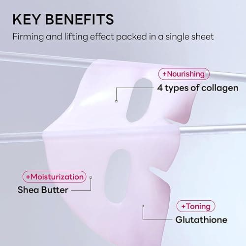 Mediheal Hyper Collagen_Collagen Real Deep Mask 4pcs | Collagen Gel Mask for Multi-lifting Care | Achieves Bouncy Skin | Boosts Pore Elasticity | 30mins Quick Care | Extra Hydration thumbnail 7