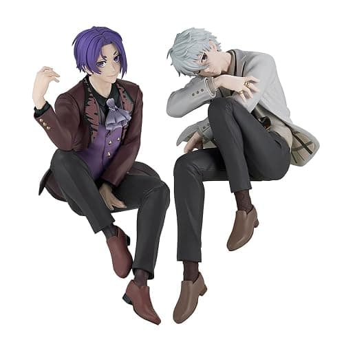 YLEAFUN 2pcs Seishiro Nagi Figure REO Mikage Anime Statues PVC Sitting Pose Nagi REO Action Figure Model Handmade Collectible Desktop Ornaments 11cm thumbnail 2
