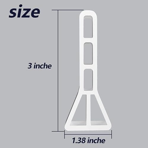 *BOUGHT* 3" High Shower Threshold Water Dam 74 IN Collapsible Shower Water Splash Guard for Curbless Shower Threshold Barrier Water Stopper for Wet and Dry Separation Bathroom and Kitchen (White) thumbnail 4