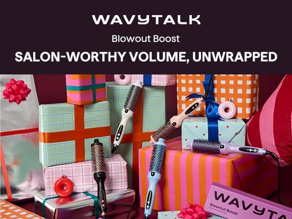 Wavytalk Thermobürste, Thermal Brush Blowout Boost Ionische Lockenbürste, Macht Haar Glatt und Glänzend, 5 Temperaturstufen, Haar schonend, 38mm Fass, Doppelspannung, Eurostecker, Sakura Rosa thumbnail 4
