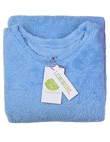LemonGirl Women's Fashionable Long Sleeve Pullovers Loose Fluffy Fuzzy Jumper Sweater thumbnail 6
