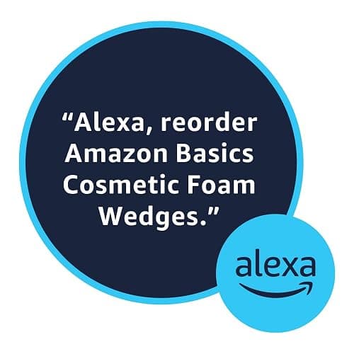 Amazon Basics Cosmetic Rectangular Foam Wedges, 192 Count (6 Packs of 32), White (Previously Solimo) thumbnail 6