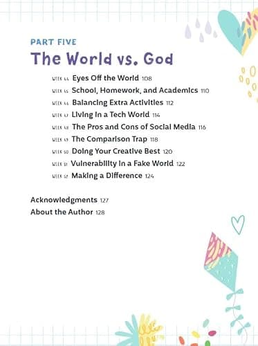 Preteen Devotional for Girls: 52 Weeks of Encouraging Devotions and Scripture for Tweens thumbnail 4