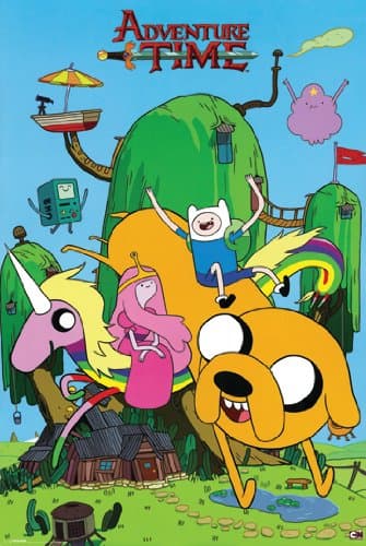 Hot Stuff Enterprise Z032-24x36-NA Adventure Time Poster44; 24 x 36 in. - Image 1