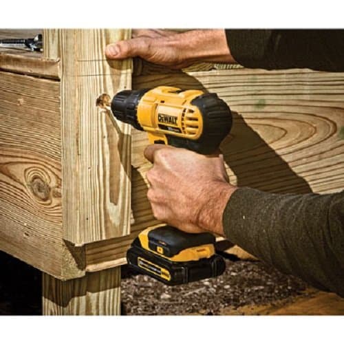 Dewalt DCD771C2 20V MAX Cordless Lithium-Ion 1/2 inch Compact Drill Kit with XR Li-Ion Brushless 0.25" 3-Speed Impact Driver thumbnail 2