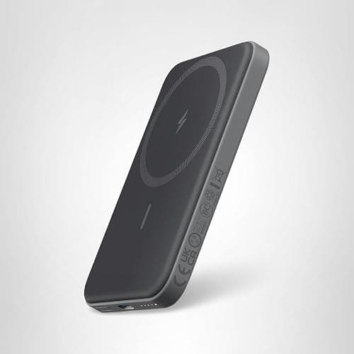 Anker 621 Magnetic Portable Charger (MagGo), 5,000mAh Wireless Power Bank with USB-C Cable, Magsafe-Compatible Battery Pack for iPhone 16/15/14/13/12 Series thumbnail 8