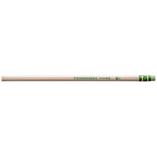 Ticonderoga Envirostik Wood-Cased Pencils, #2 HB Soft, Natural, 12 Count thumbnail 4