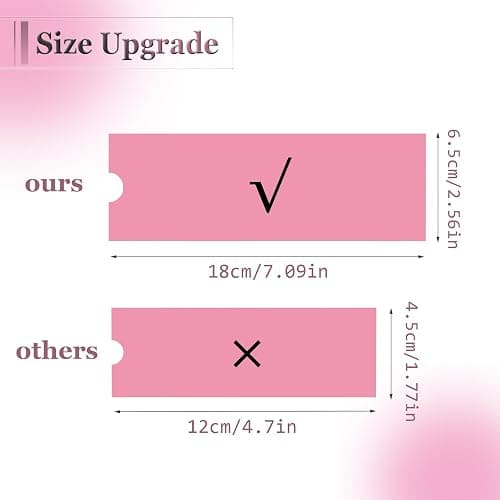 SOTICA 206PCS Tattoo Machine Covers with Grip Tape Pink Tattoo Supplies | 200PCS Pink Tattoo Pen Covers 2.56×7.1" Machine Wraps and 6PCS Pink Self-Adhesive Bandage for Tattoo Supplies thumbnail 3