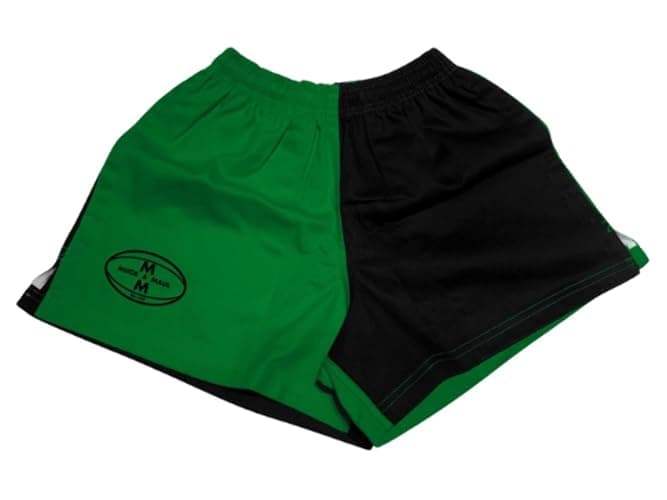 Oz OverBoots Muck & Maul Two Tone Harlequin Rugby Shorts – Durable 100% Cotton Drill with Deep Pockets, Tie Cord & Side Vents – Ideal for Rugby, Workwear & Young Farmers - thumbnail 2