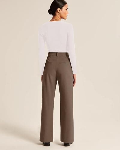NIMIN High Waisted Work Pants for Women Business Casual Outfits 2026 Office Dress Pants Trousers with Pockets thumbnail 5