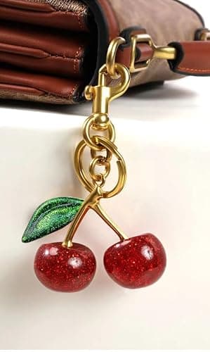 YUEAALK Cute Bag Charms Purse Charm Gift for Women Girl - Car keyrings leather handbags -Fashion Birthday Presents for Woman thumbnail 2
