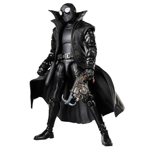 Marvel Legends Series Spider-Man Noir, Retro Cardback Spider-Man Comics Collectible 6-Inch Scale Action Figure thumbnail 3