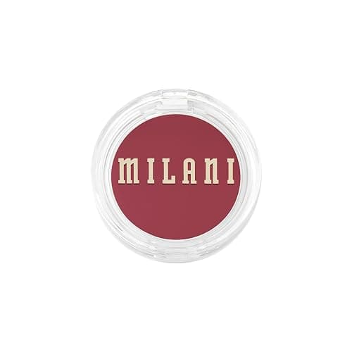 Milani Blush Makeup – Cheek Kiss Cream Blush for Cheeks, Buildable Cream-to-Gel Blusher & Lip Tint, Dewy Natural Color, Hydrating - Merlot Moment thumbnail 9