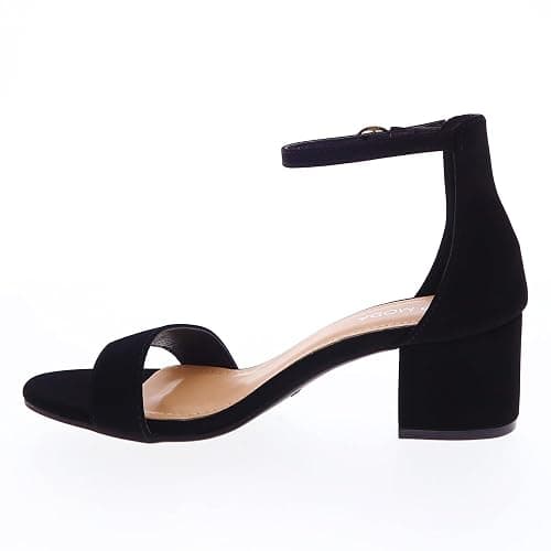 TOP Moda Darcie-1 Ankle Strap Dressy High Heel Sandal, Non-slip Sole, For Wedding, Party, Prom, Evening Wear, or Any Occasion, Sleek Style Block Heel Sandals thumbnail 4
