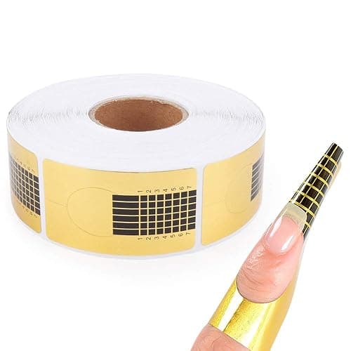 Yokilly Nail Forms for Acrylic Nails: 500PCS Poly Gel Nail Forms Guide | Gel Tips Guide for Salon Former Stickers with Numbers Marked for DIY Art thumbnail 7