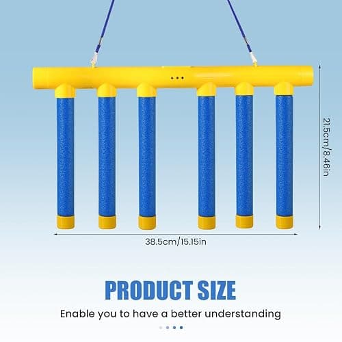 asfanst Reflective Drop Stick Challenge Game, Hand Eye Coordination Reflex Training Toy, 3 Adjustable Speed Modes, Catching Sticks Game for All Ages (Yellow) thumbnail 3