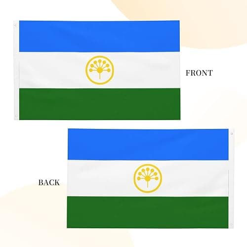 Double-Sided Flag of Bashkortostan Flag 3x5 Ft Durable Outdoor Decorative Banner Vivid Color Polyester Home Yard Flag thumbnail 6