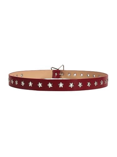 Floerns Y2K Punk PU Leather Belt for Women Star Pattern Buckle Belt for Jeans Dress thumbnail 3