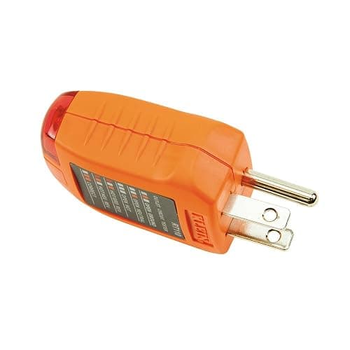 Klein Tools RT110 Outlet Tester, AC Electrical Receptacle Tester for North American Outlets thumbnail 5
