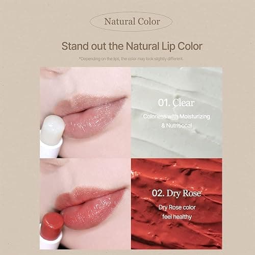 mixsoon Vegan Melting Lip Balm (Dry rose) 0.14 oz / 4.1g thumbnail 6
