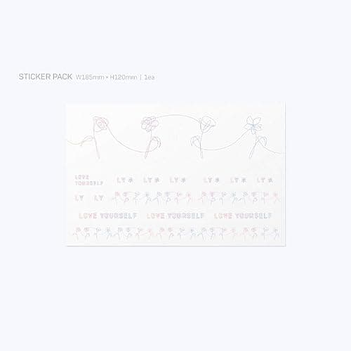 LOVE YOURSELF 轉 HER [ L ver. ] - BTS 5th Mini Album CD + Photobook + Mini Book + Photocard + Sticker Pack + FREE GIFT / K-POP Sealed thumbnail 6