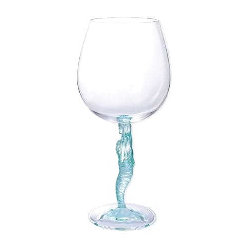 Supreme Housewares Durable Acrylic Plastic Stem Wine Glasses, Set of 2, Reusable Plastic Drinkware, BPA-free, Shatter-Proof, Ideal for Wine and Beverage (17 oz, Mermaid) thumbnail 8