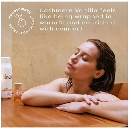 Being Frenshe Cashmere Vanilla BODY AND HAIR RADIANCE OIL | Shea Butter with Jojoba and Radiance Oil for Dry Skin & Hair, 4 fl oz | Comes With Makeup Removal Pads Gift thumbnail 6