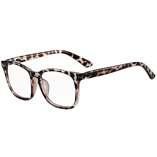 MAXJULI Blue Light Blocking Glasses,Computer Reading/Gaming/TV/Phones Glasses for Women Men(Leopard) thumbnail 2