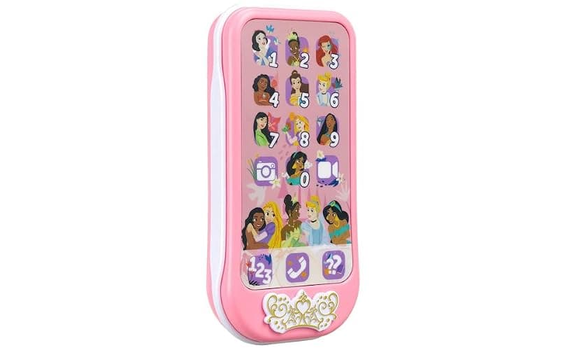 eKids Disney Princess Toy Phone for Kids, Toddler Toys Designed for Fans of Disney Princess Toys, Great Stocking Stuffers for Kids (DP-160) thumbnail 8