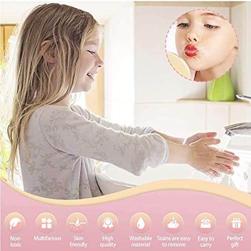 Expressions girl 12pc Roll On Lip Gloss Set with Carrying Case, Glossy Lip Make-up for Kids and Teens - Fruity Flavors, Non Toxic, Kid Friendly, Party Gift, Best Friends - 12 Pack Flavored Lip Gloss thumbnail 3