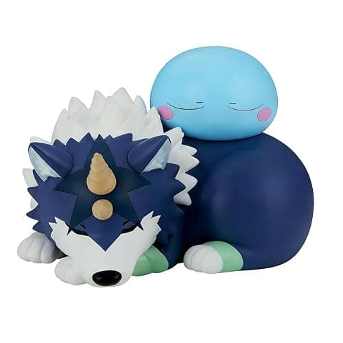 YLQANONG Rimuru Figures Shuna/Yura/Ranga/Diaburo/Veldla Tempest Anime Figure Statues PVC Rimuru Anime Figurine for Fans 5.5IN - Image 1