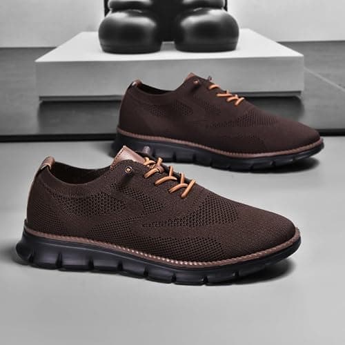 Wearbreeze Men’s Business Casual Oxford Sneakers – Lightweight Lace-Up Dress Shoes for Work, Travel & Daily Commute thumbnail 7