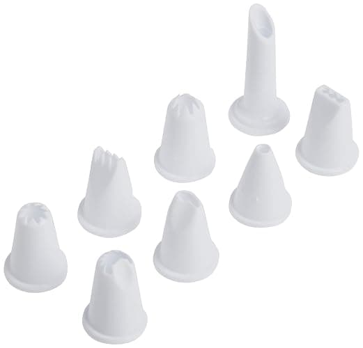 Norpro Cupcake Injector/Decorating Icing Set, 9-Piece Set, Stainless Steel, Multicolor thumbnail 5