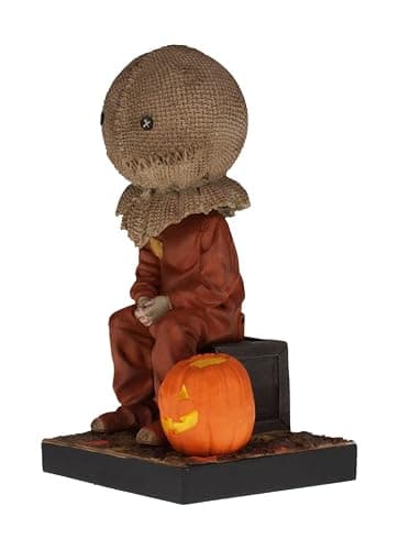 Royal Bobbles Trick 'R Treat Sam Sitting Collectible Bobblehead Statue thumbnail 3
