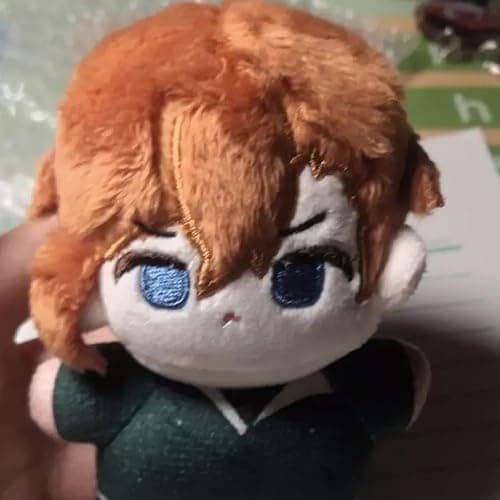 QAHEART BSD Nakahara Chuuya Soft Figure Anime Pillow Schoolbag Wallet Pendant Charm Mini Hug Pillow Decoration thumbnail 2